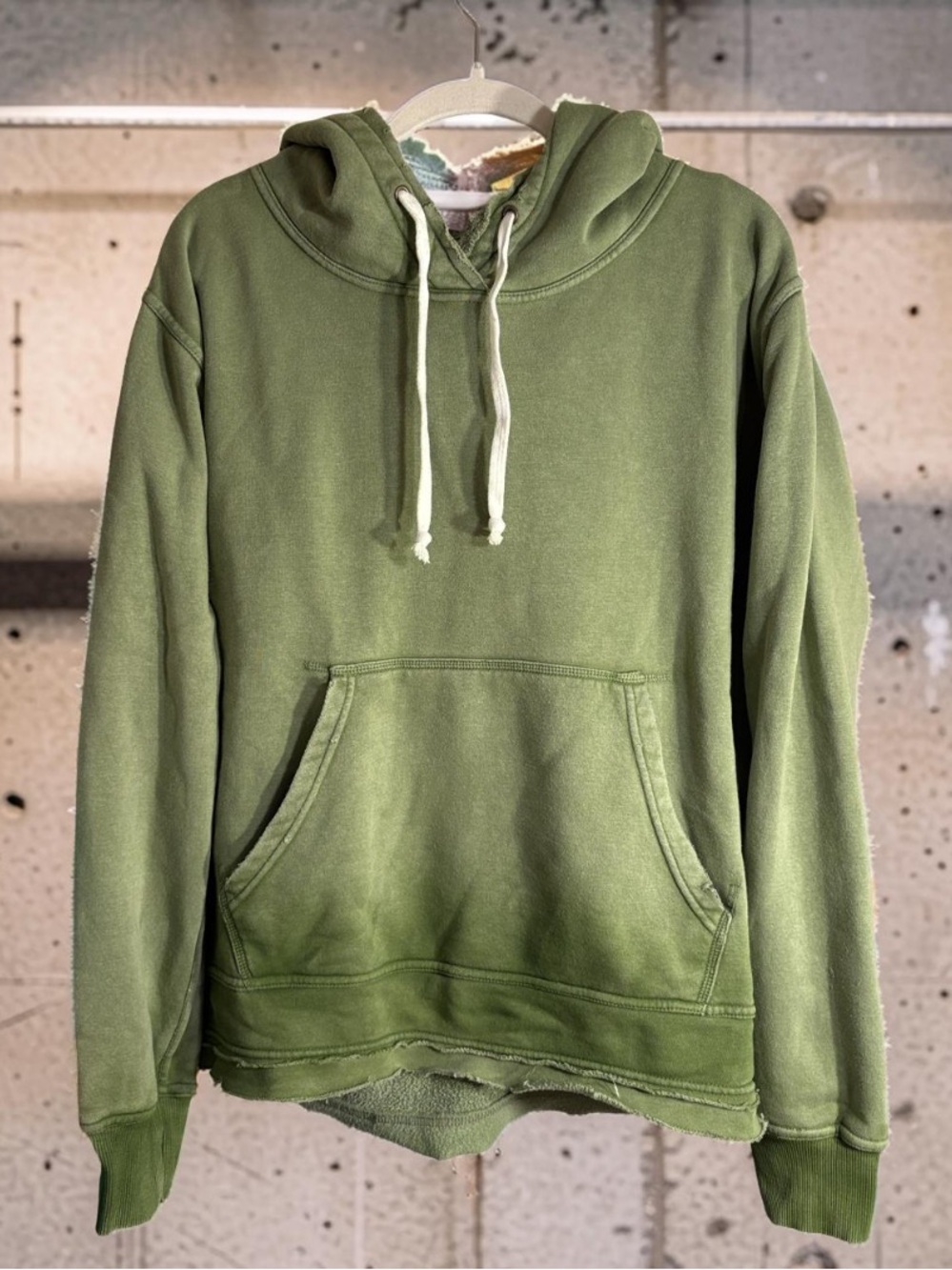 FREE PEOPLE ZUMA SEA SERPENT HOODED SWEATSHIRT L